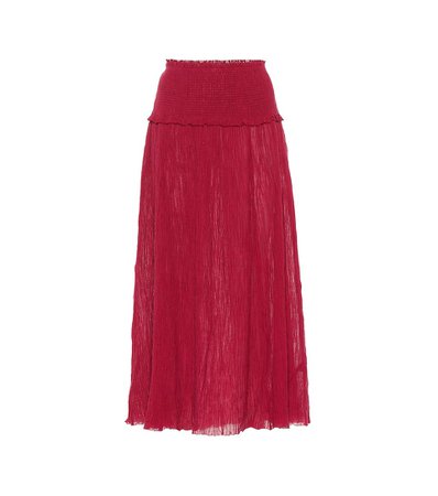 Zimmermann - Suraya ramie and cotton skirt | Mytheresa