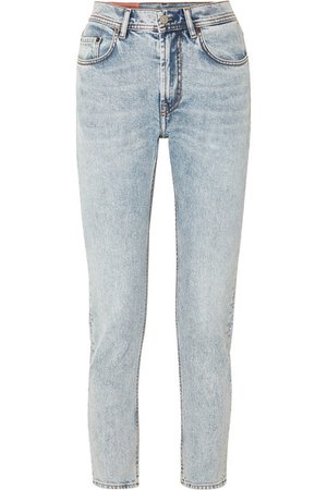 Acne Studios | Melk high-rise tapered jeans | NET-A-PORTER.COM