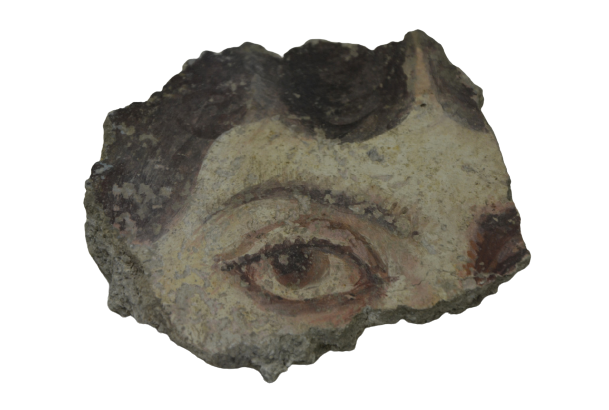 Roman fresco fragment