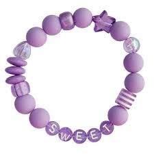 purple candi bracelet