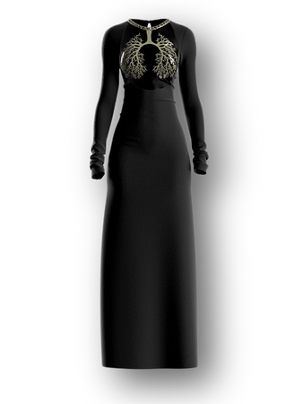 black willow shoulderless maxi dress