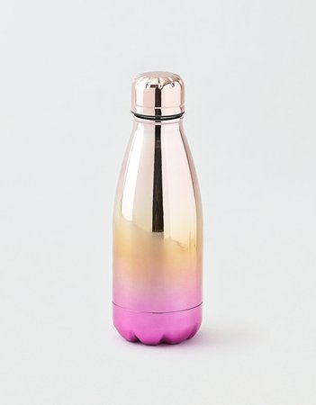 Pink Metallic Water Bottle
