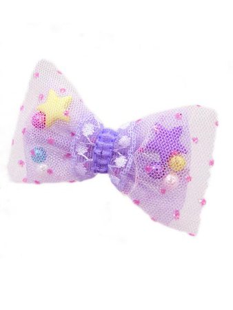 Chocomint Mini Star Shaker bow in Lavender