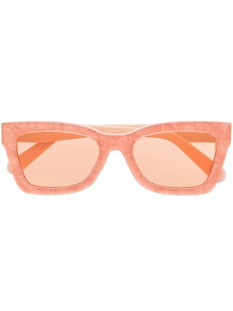 ZIMMERMANN Prima Square Frame Sunglasses - Farfetch