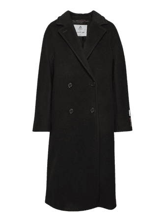Babaton The Slouch black coat
