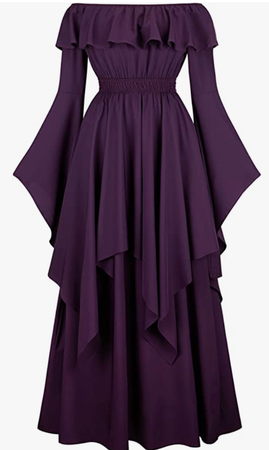 Ravens Renaissance dress