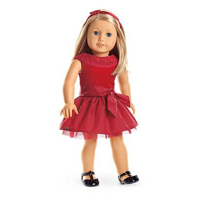 american girl doll red dress - Google Search