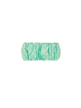 UBEE Shirred Tube Top - Light Green : EENK SHOP