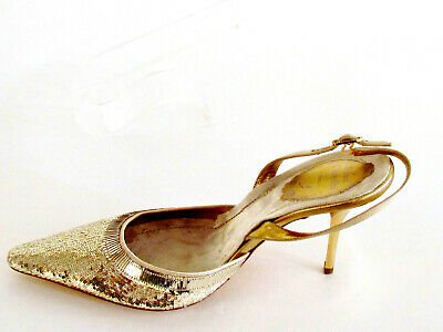 Women's Shoes Slingbacks High Heels Evening Shoes Designer Rene Caovilla 8.5M | eBay