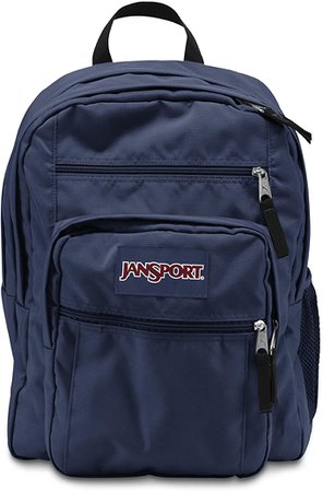 Amazon.com: JanSport Big Student Classics Series Backpack - Navy : Clothing, Shoes & Jewelry