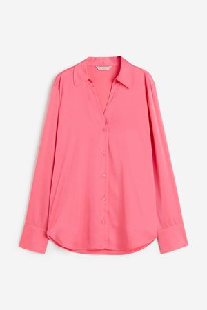 V-neck Blouse - Pink - Ladies | H&M US