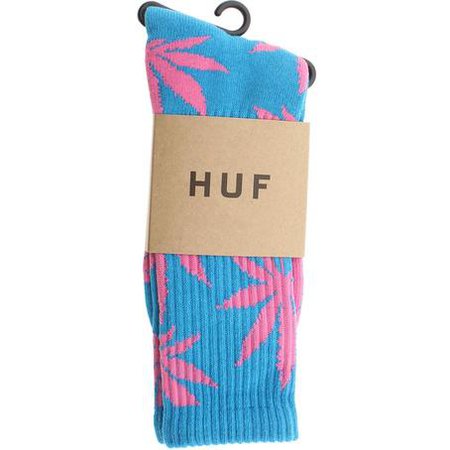 HUF SOCKS PINK AND BLUE on The Hunt