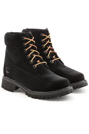 Off-White - x Timberland Velvet Ankle Boots - Sale!