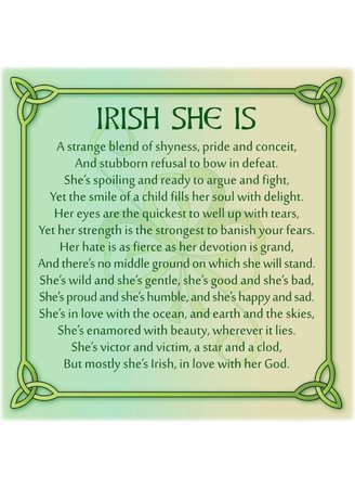 Irish woman