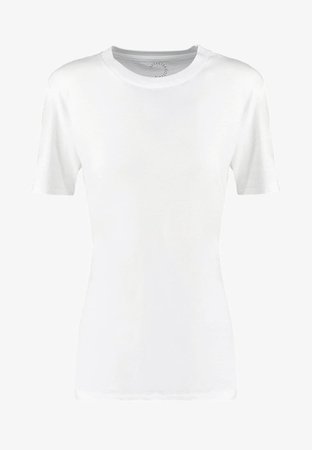 Selected Femme PERFECT - T-shirt - bas - bright white - Zalando.se