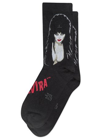 Unisex Elvira Mistress Of The Dark Socks | Joy Of Socks