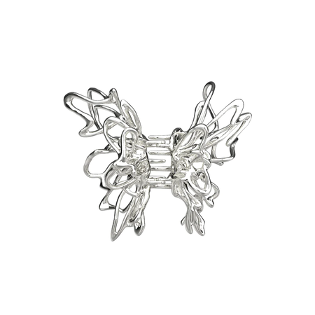 YVMIN Ripple / Liquefied Metal Butterfly Hair Claw Clip