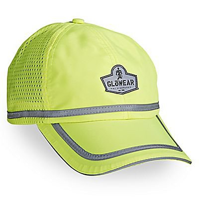 Hi-Vis Safety Hat - Lime S-12518LIME - Uline