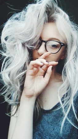 Silver-Grey Hair