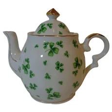 shamrock teapot