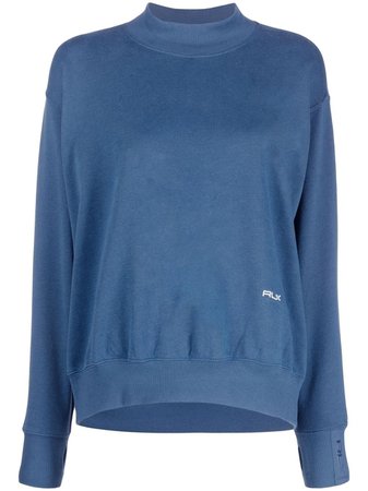 Polo Ralph Lauren mock-neck drop-shoulder Sweatshirt - Farfetch