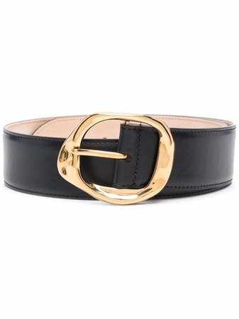 Shop Alexander McQueen buckle-fastening leather belt with Express Delivery - FARFETCH