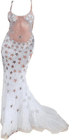 Versace star gown