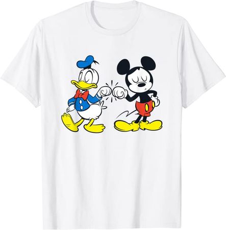Amazon.com: Disney Mickey Mouse and Donald Duck Best Friends T-Shirt,Short Sleeve : Clothing, Shoes & Jewelry