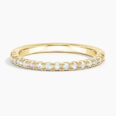 Ophelia Opal Ring in 18K Yellow Gold