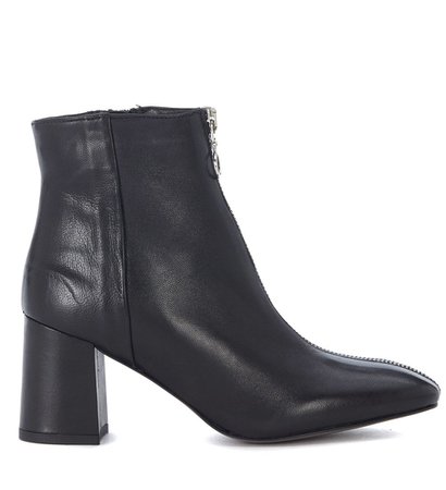 Rebecca Minkoff Stefania Black Leather Ankle Boots