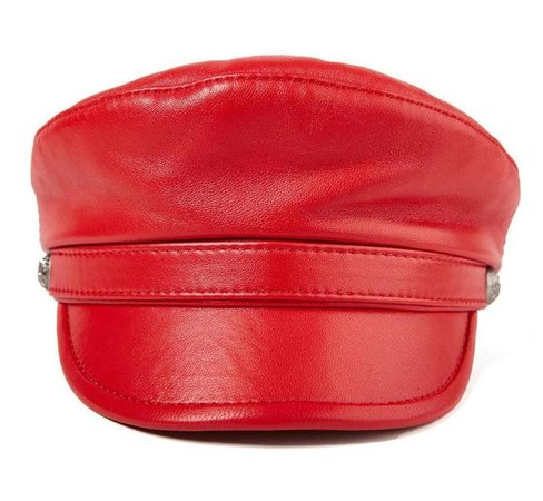 Red Breton Hat 2