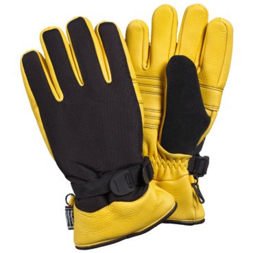 skis gloves yellow and black - Google Search
