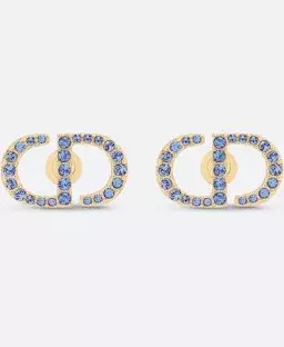 blue dior earrings - Google Search