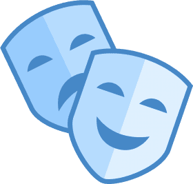 comedy and tragedy masks 2