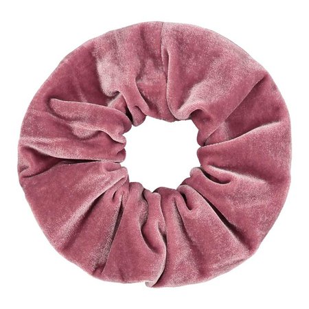Pink Velvet Scrunchie Flore - Atelier des Femmes