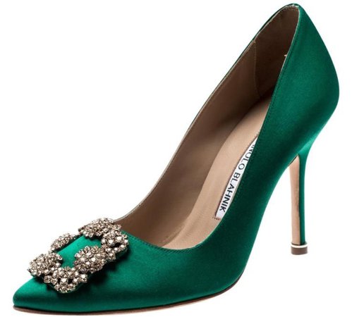 green heels