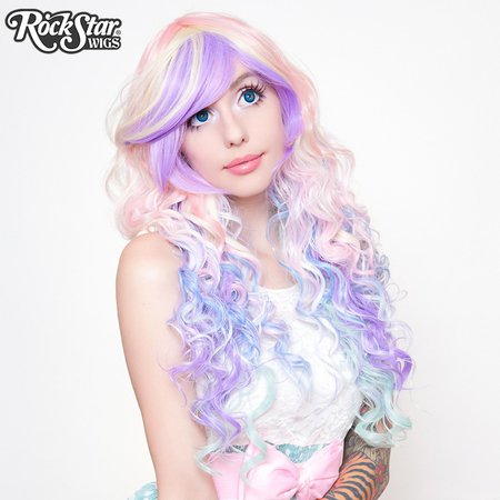 RockStar Wigs® Rainbow Rock™ - Hair Prism 2 (Pastel)
