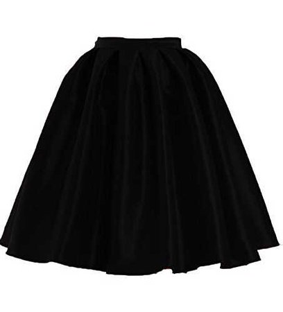 Omela women short pleated flared a line velvet skirt