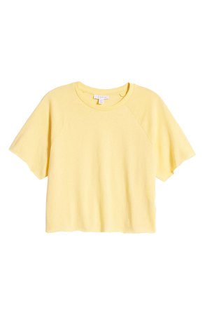 Topshop Raglan Crop T-Shirt (Regular & Petite) | Nordstrom