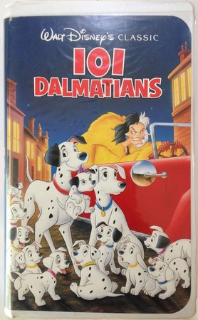 101 Dalmatians vhs