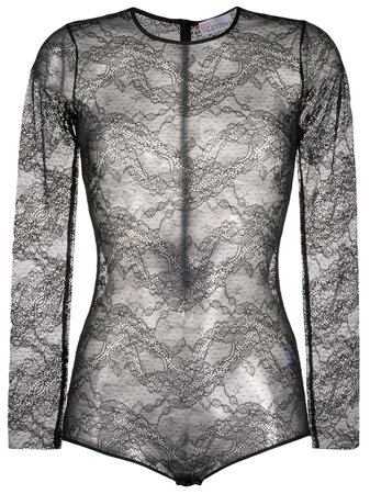 RED valentino lace bodysuit