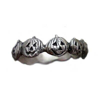 *clipped by @luci-her* 2021 HALLOWEEN GOTHIC Retro Pumpkin Head Ring Finger Party Women Jewellery Gifts - £2.49 | PicClick UK