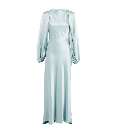 Womens Roksanda blue Silk Kami Maxi Dress | Harrods # {CountryCode}