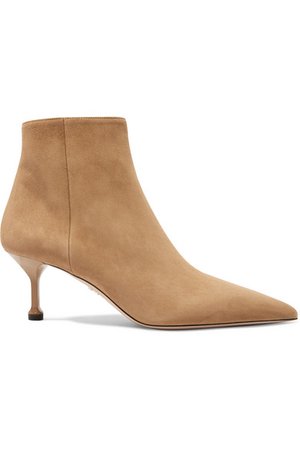 Prada | 65 suede ankle boots