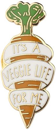 Amazon.com: Carrot Brooch Pin It’s A Veggie Life For Me Vegan Pin Jewelry Vegetarian Gift Carrot Lover Gift Vegetables Brooch (Carrot Brooch Pin): Clothing, Shoes & Jewelry