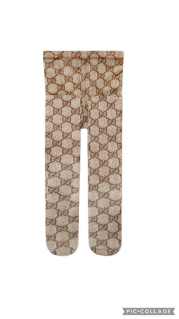 Gucci pattern tights