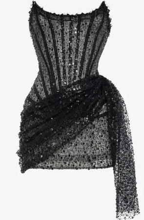 Sequin Corset Dress | Heiressbeverlyhills.com