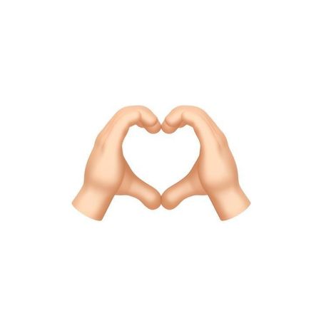 heart with hands emoji