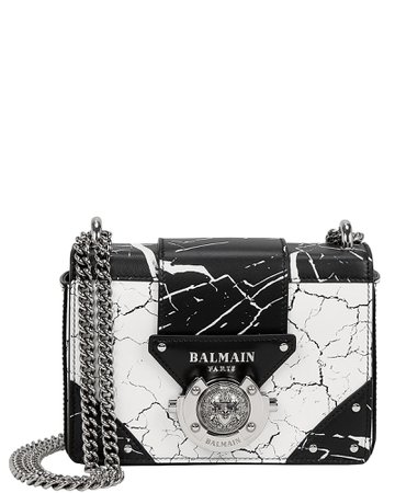 Balmain | Ring Box Marble Shoulder Bag