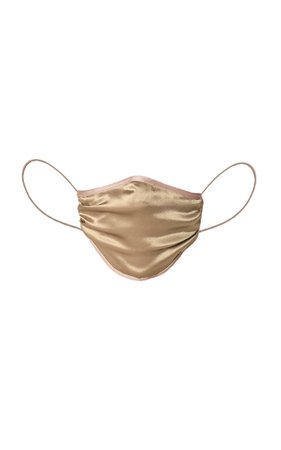 Johanna Ortiz Exclusive Kate Is Wearing Satin-Lined Silk Charmeuse Face Mask